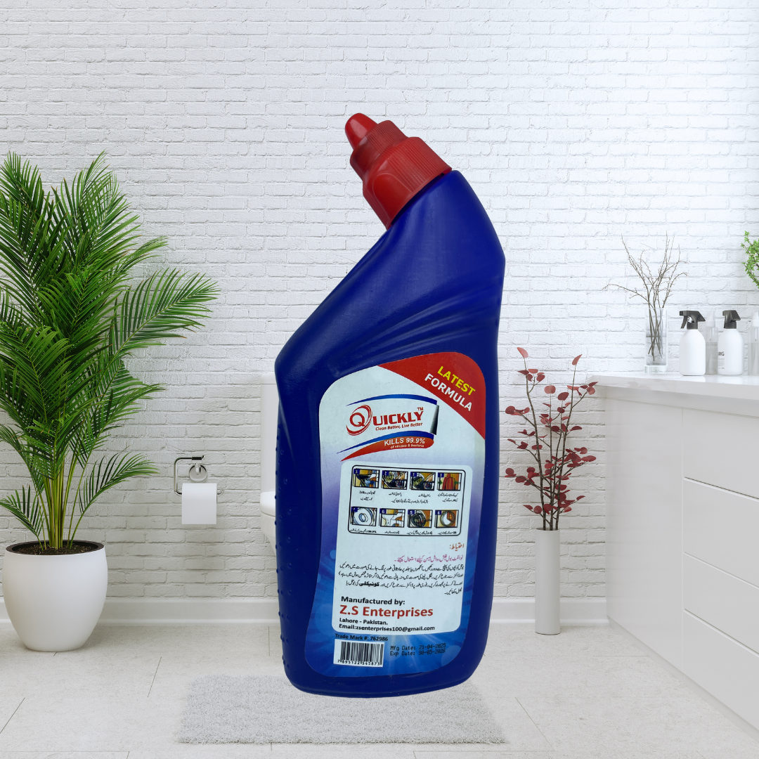 Quickly Toilet Cleaner – Tough Stain Removal & Powerful Cleaning