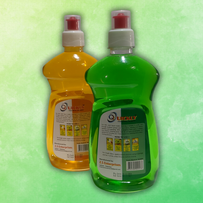 Quickly Dish Wash Gel – 500ml & 1000ml | Powerful Grease Removal & Fresh Fragrance