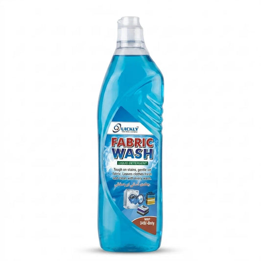 🧺 Quickly Fabric Wash Liquid Detergent 1000 ml – Powerful Deep Cleaning & Fabric Care 😲
