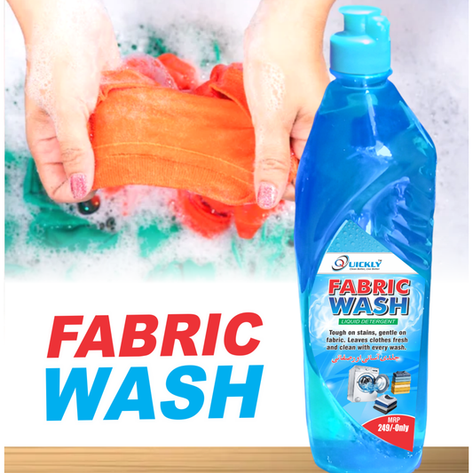 🧺 Quickly Fabric Wash Liquid (1000 ml) – Deep Clean Care for Clothes