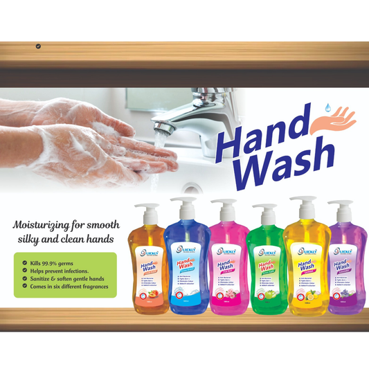 🧼 Quickly Antibacterial Liquid Hand Wash – 1000ml