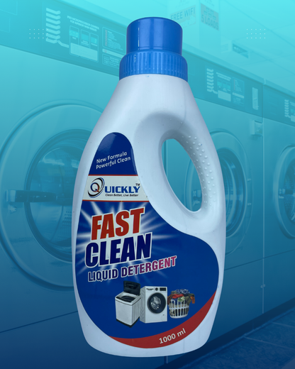 Quickly Fast Clean Liquid Detergent – Powerful Stain Removal, Fresh Fragrance