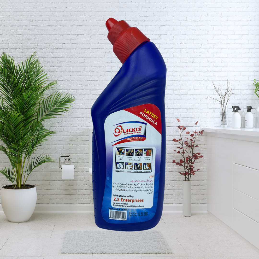 Quickly Toilet Cleaner – Tough Stain Removal & Powerful Cleaning