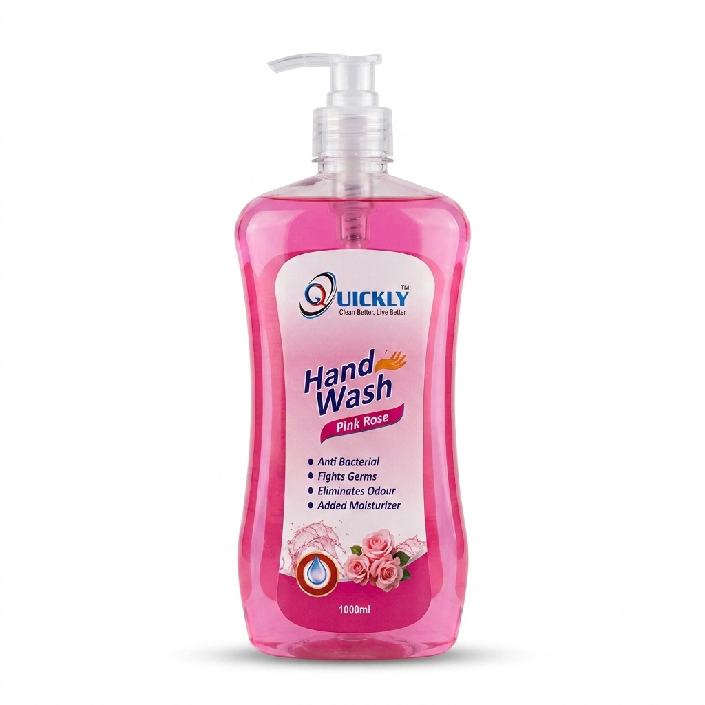 🧼 Quickly Antibacterial Liquid Hand Wash – 1000ml