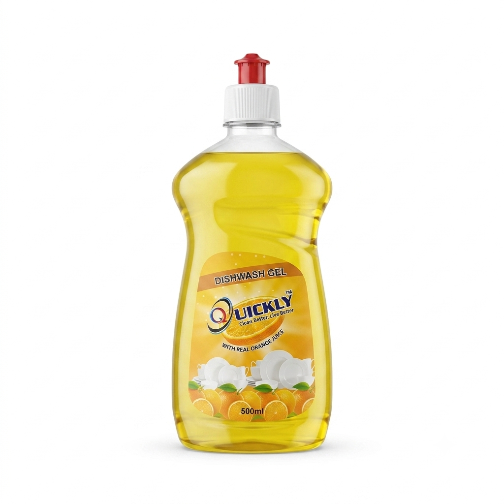 🍽️ Quickly Dish Wash Gel – 500ml & 1000ml
